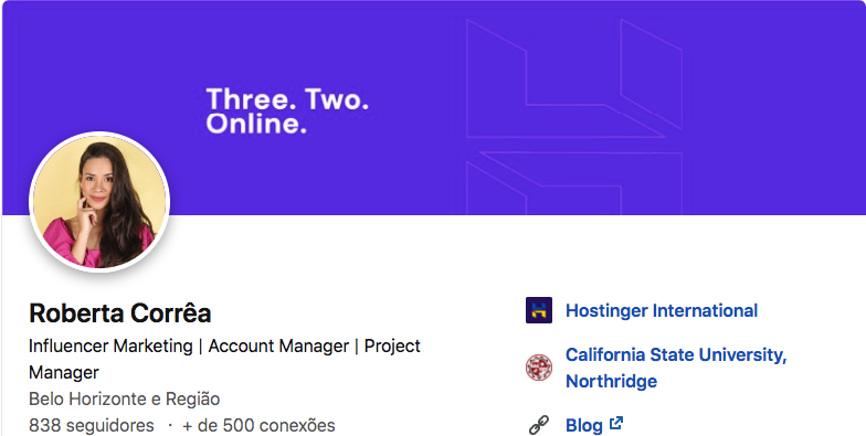 Perfil no Linkedin com palavras-chave em ingês, para atrair recrutadores estrangeiros 